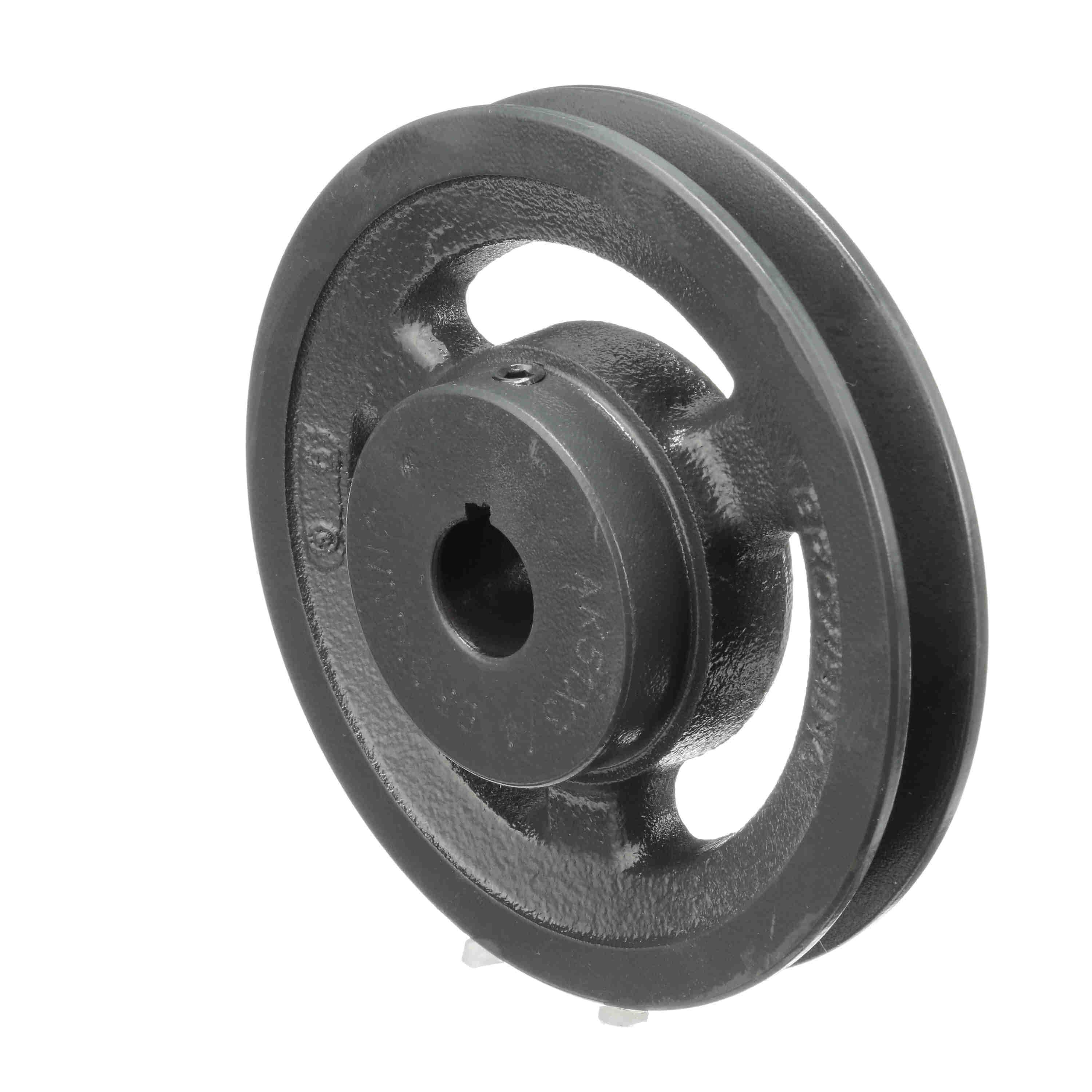 Browning® FHP Series 1042456 Sheave, 3/8 to 1-1/2 in Dia Bore, Split Taper Bushed Bore, 4-3/4 in OD, 1-Groove