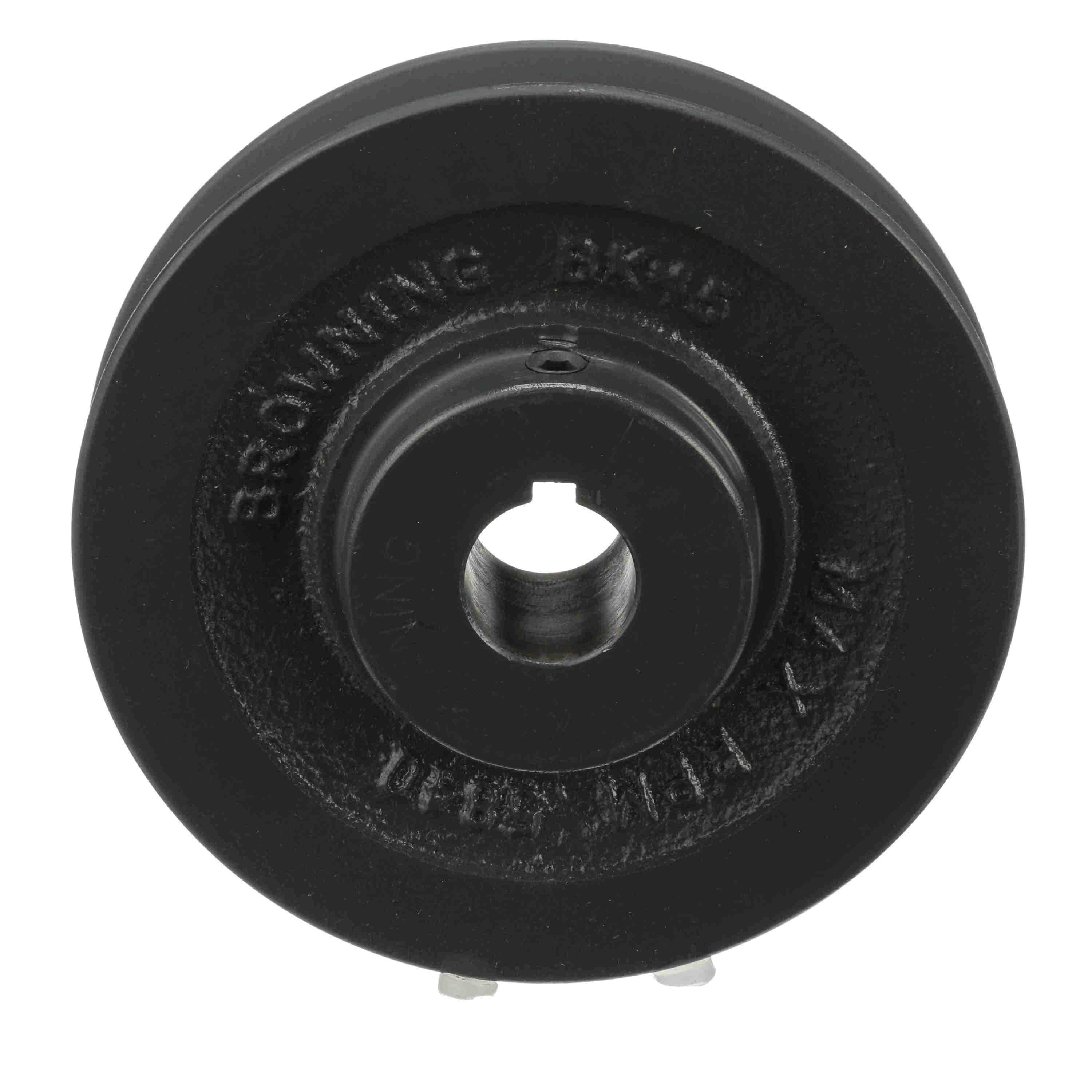 Browning&reg; FHP Series 1042464 Sheave, 3/8 to 1-1/2 in Dia Bore, Split Taper Bushed Bore, 4.95 in OD, 1-Groove