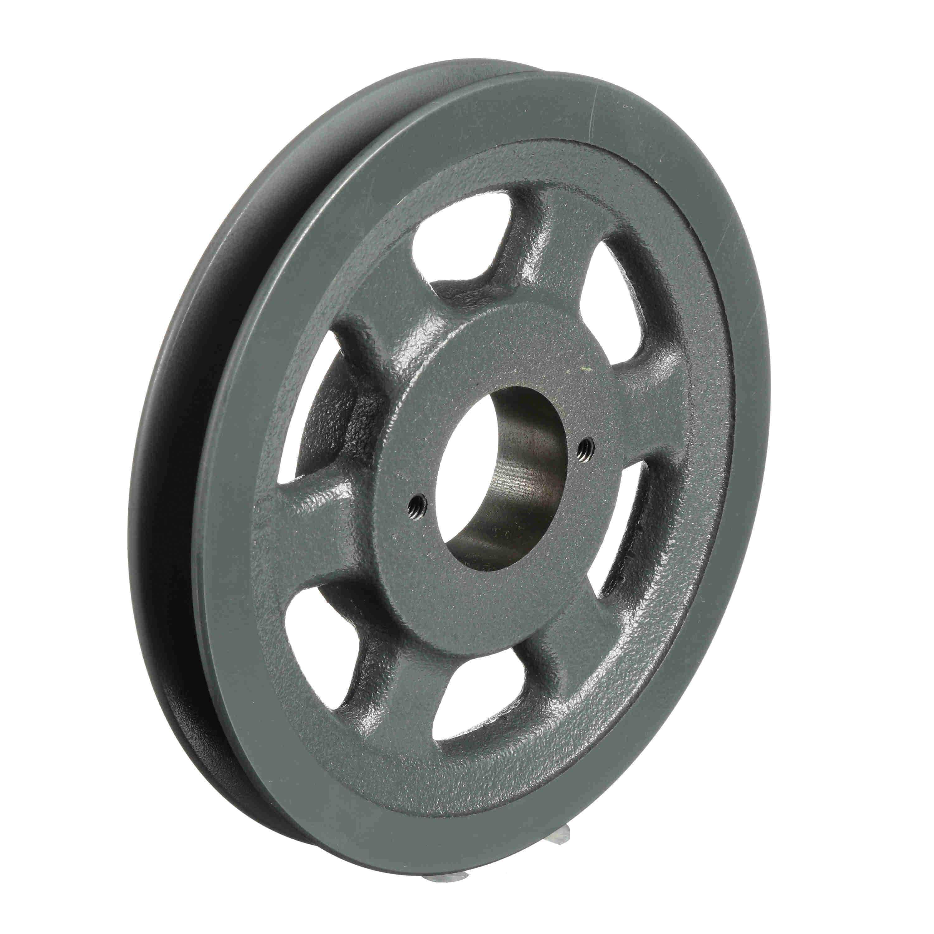 Browning® FHP Series 1042530 Sheave, 3/8 to 1-1/2 in Dia Bore, Split Taper Bushed Bore, 6-3/4 in OD, 1-Groove