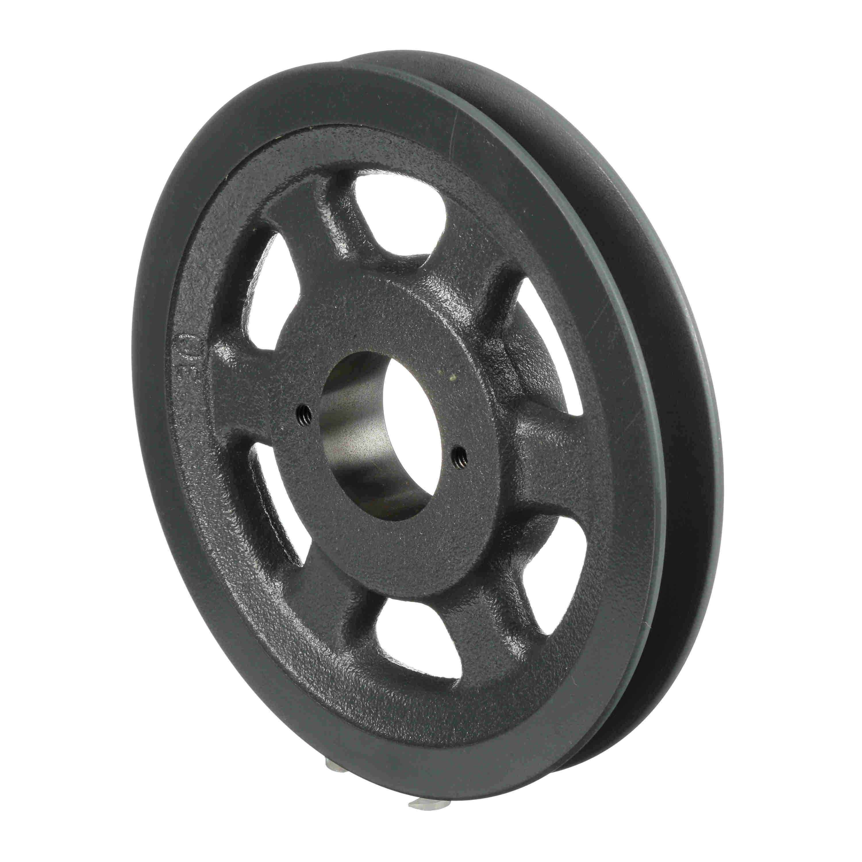 Browning® FHP Series 1042530 Sheave, 3/8 to 1-1/2 in Dia Bore, Split Taper Bushed Bore, 6-3/4 in OD, 1-Groove