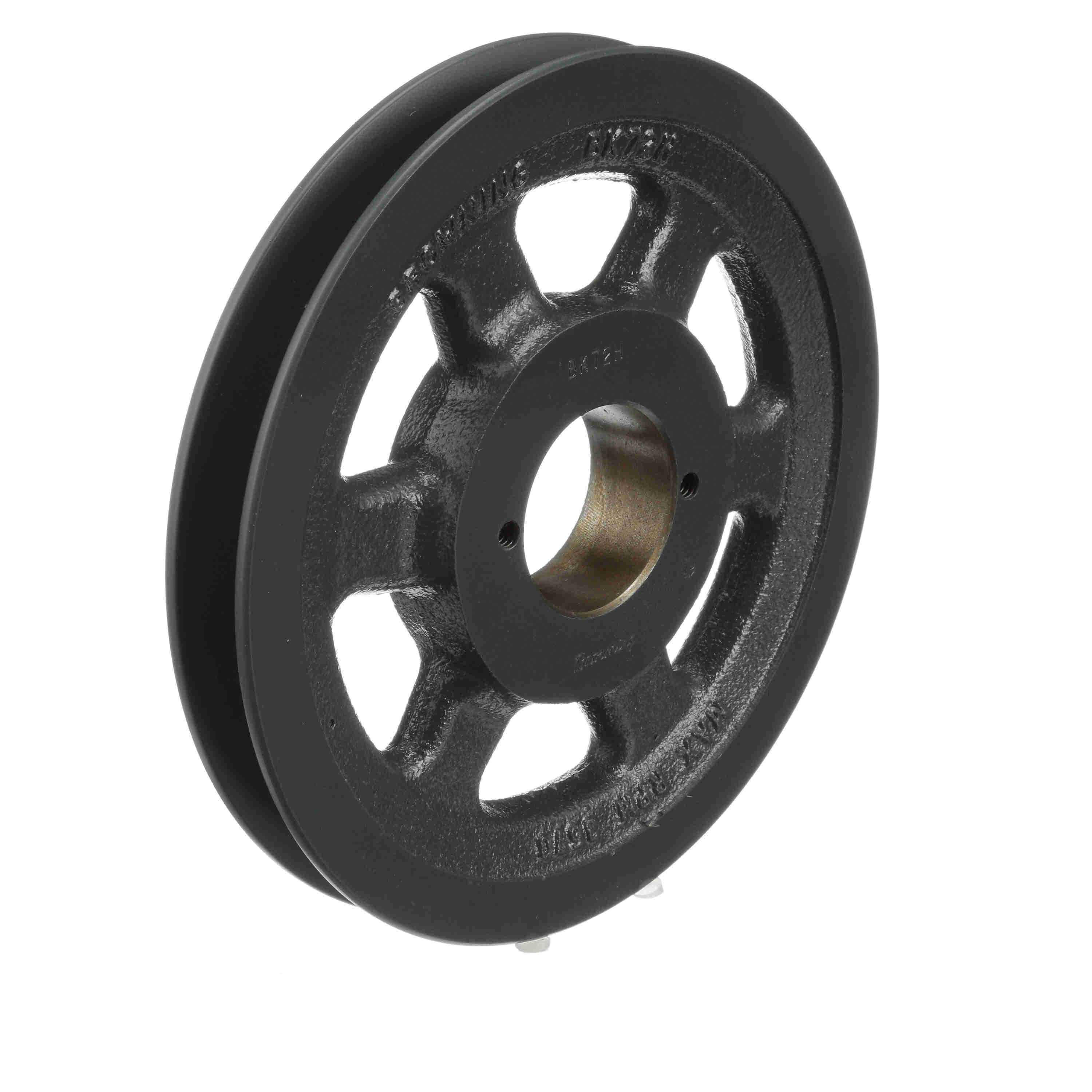 Browning® FHP Series 1042548 Sheave, 3/8 to 1-1/2 in Dia Bore, Split Taper Bushed Bore, 6.95 in OD, 1-Groove