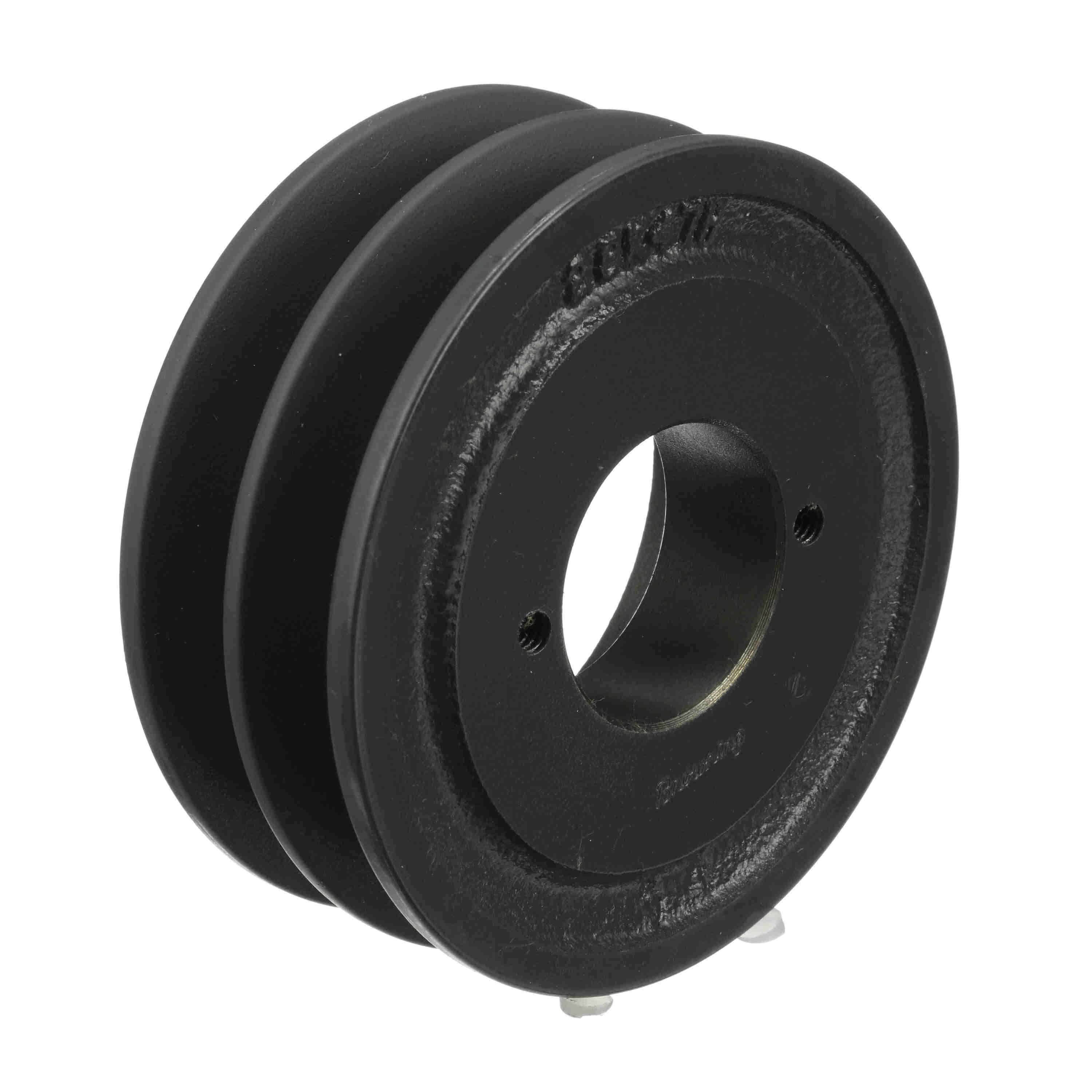 Browning&reg; FHP Series 1043009 Sheave, 3/8 to 1-1/2 in Dia Bore, Split Taper Bushed Bore, 4.45 in OD, 2-Groove