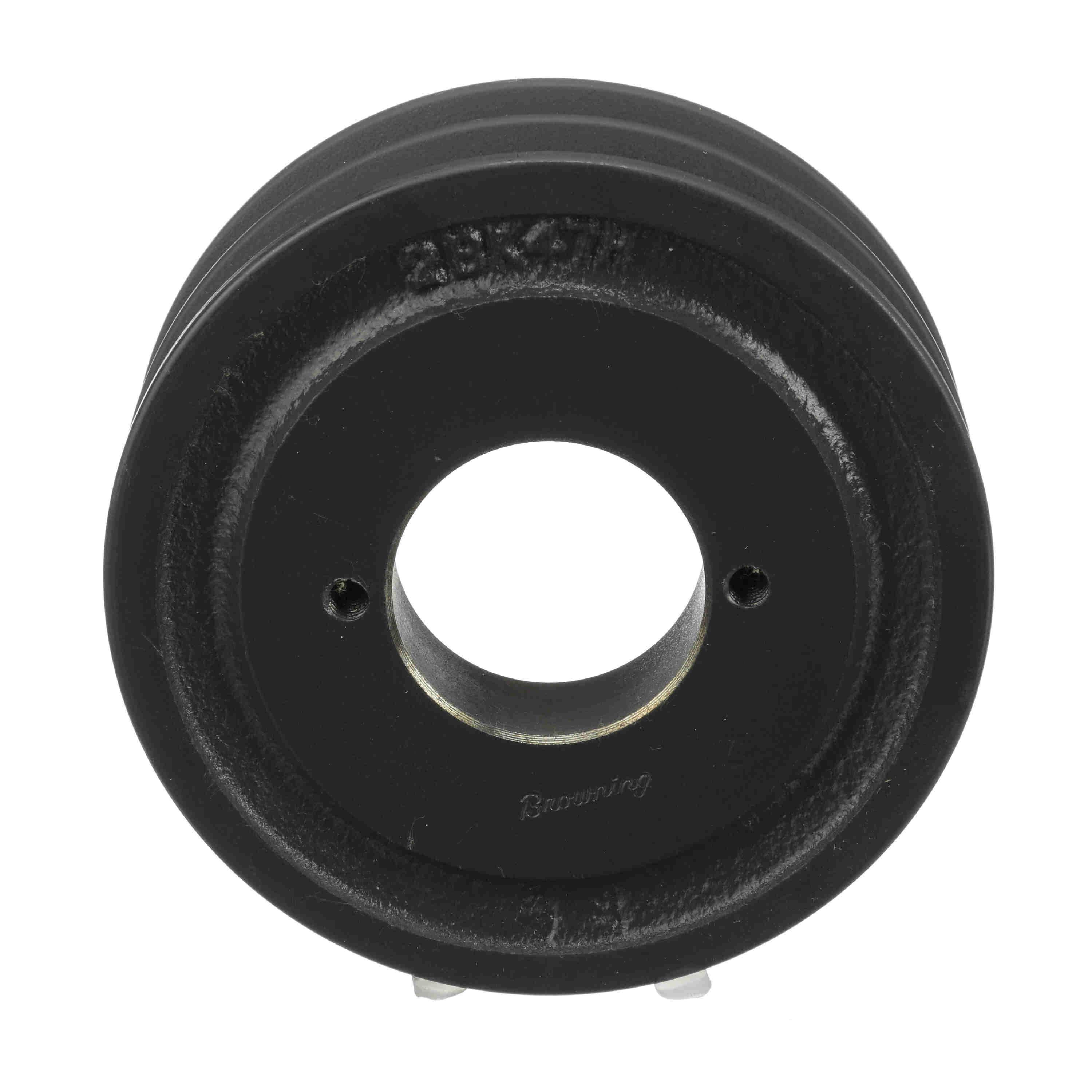 Browning&reg; FHP Series 1043009 Sheave, 3/8 to 1-1/2 in Dia Bore, Split Taper Bushed Bore, 4.45 in OD, 2-Groove