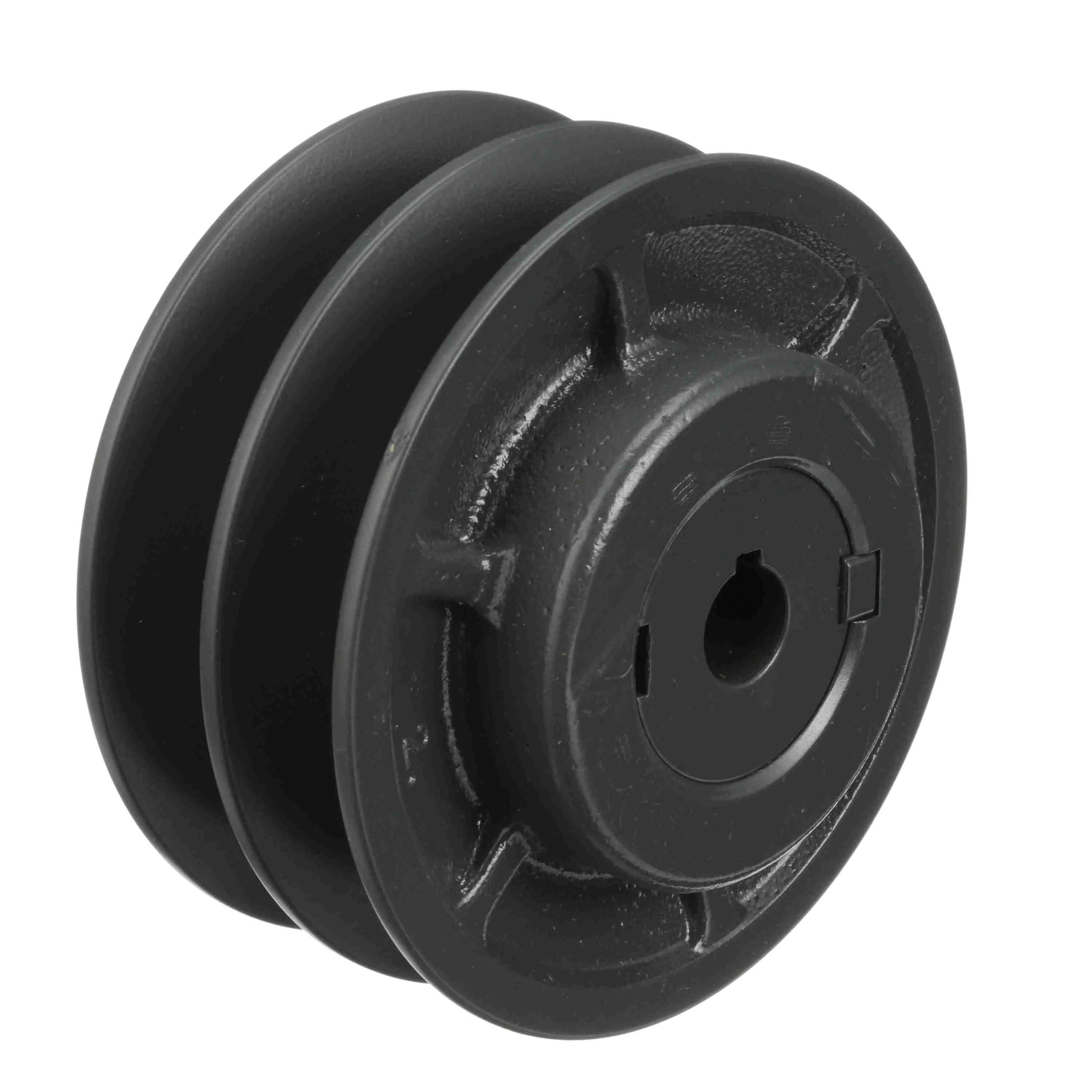 Browning&reg; 1045905 FHP Variable Pitch Sheave, 5/8 in Dia Bore, Threaded Bore, 4-3/4 in OD, 2-Groove