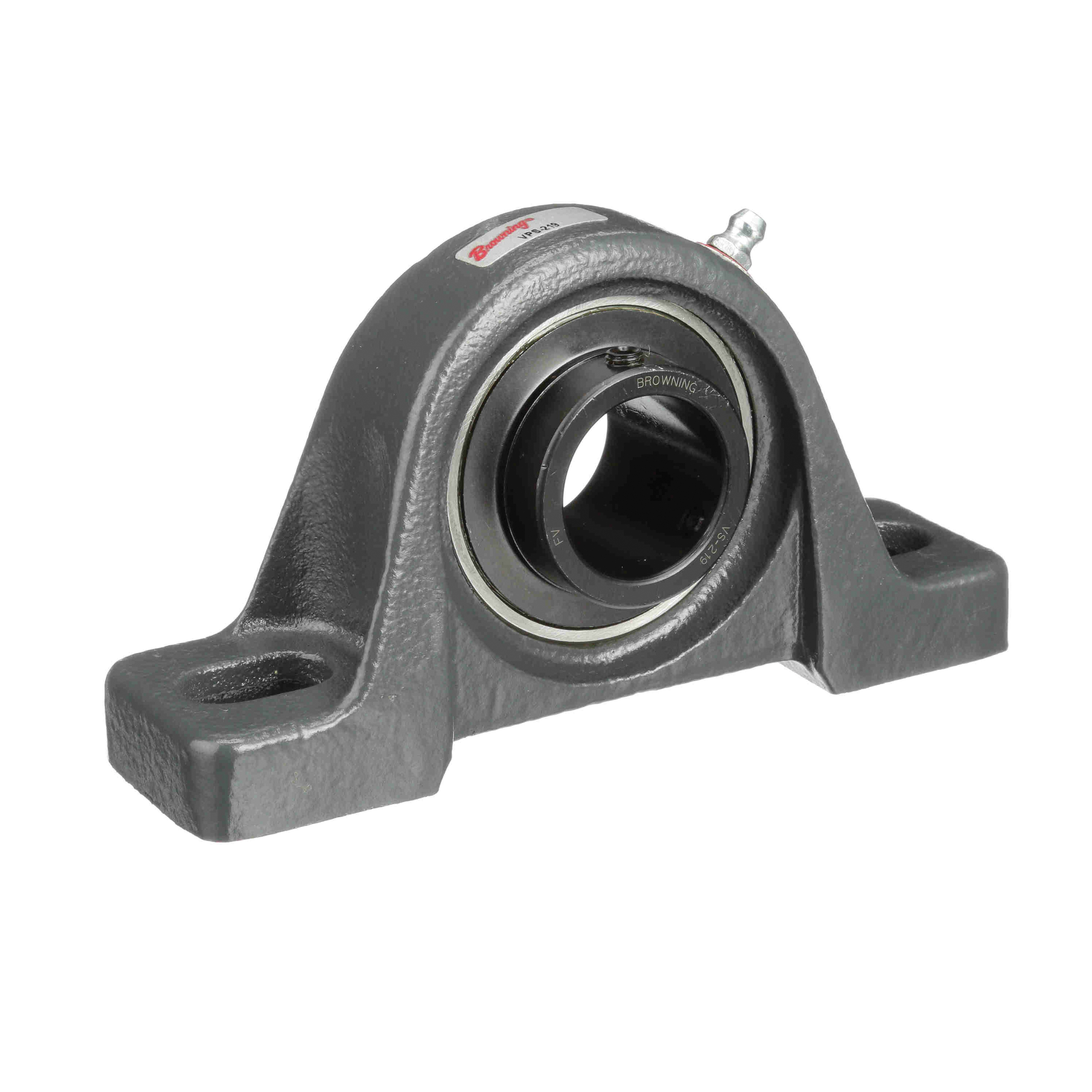 Browning® VPS-219 Pillow Block Ball Bearing, 1-3/16 in Dia Bore, 4-3/16 to 5-1/16 in L Bolt Center-to-Center