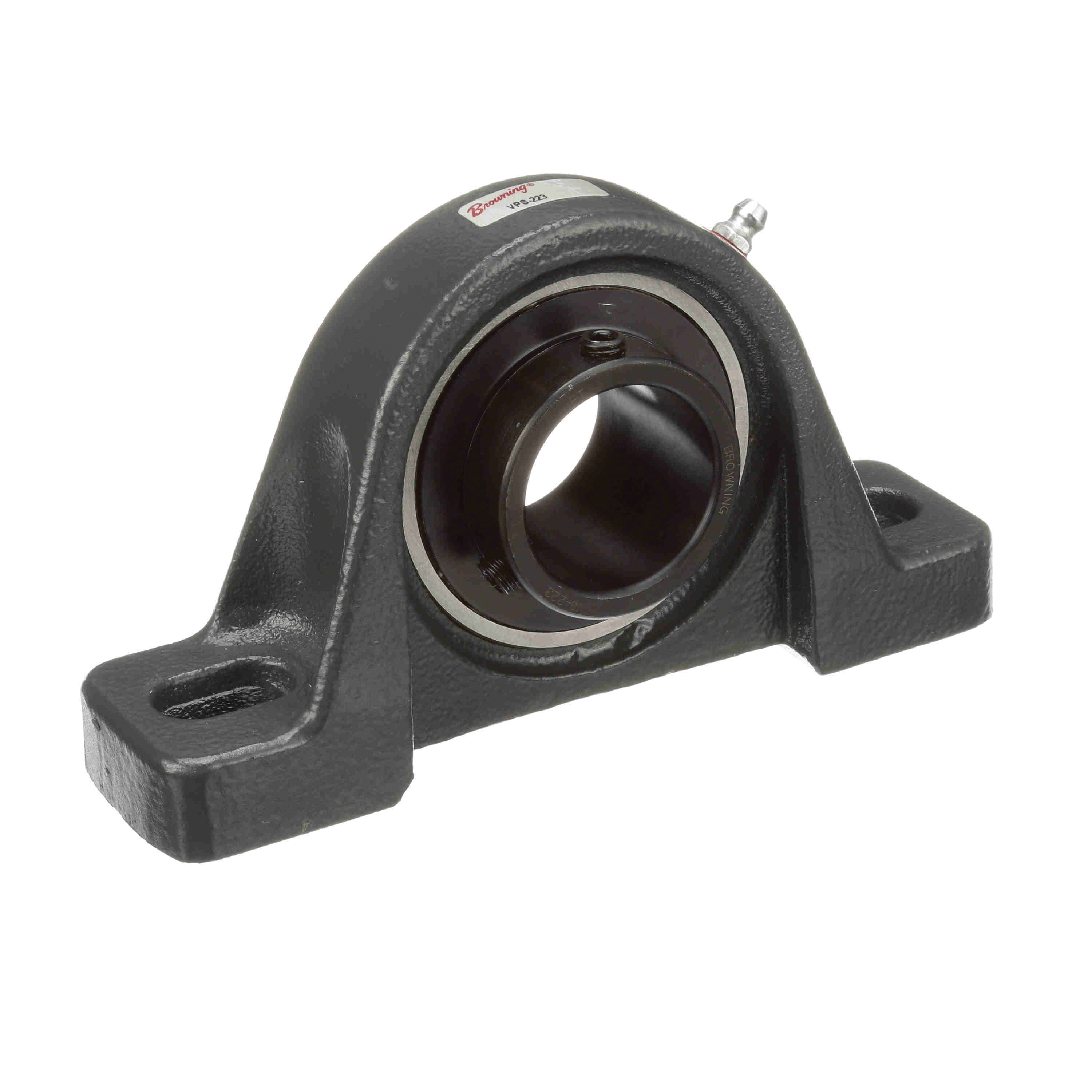 Browning® VPS-223 Pillow Block Ball Bearing, 1-7/16 in Dia Bore, 4 5/8 to 5-3/8 in L Bolt Center-to-Center