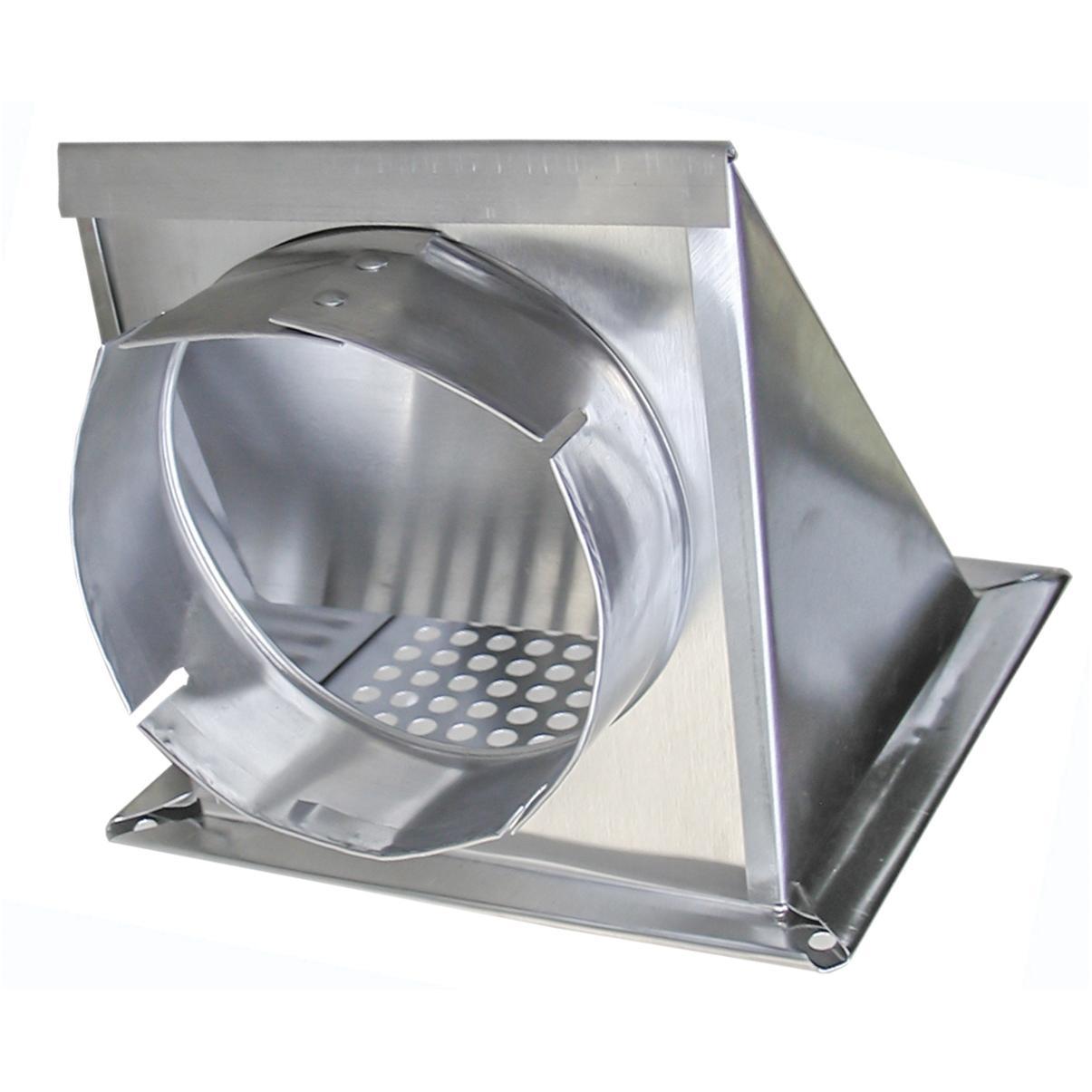Builders Best® SAF-T-DUCT® AEV300 Series 110139 Dryer Vent Eave Vent With Female Tail and Flapper, 4 in, 6-1/4 in L thumbnail 2