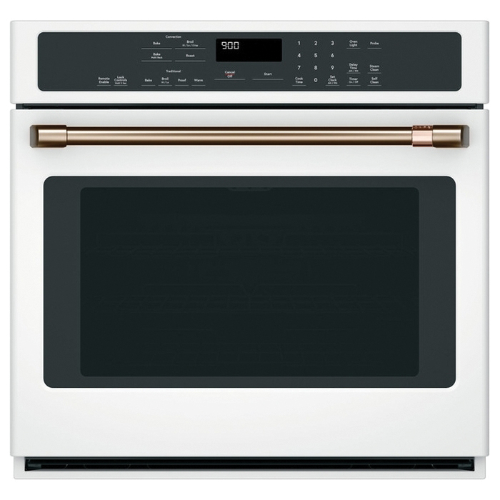 CAFE™ CTS90DP4MW2 Smart Single-Wall Oven With Convection, 5 cu-ft Capacity, Brushed Bronze/Matte White thumbnail 4