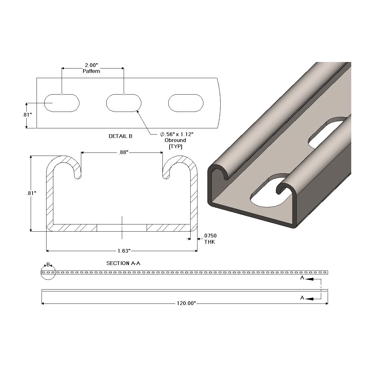 CENTRAL STEEL FABRICATORS UST120HZY UST120HZY | Power & Tel