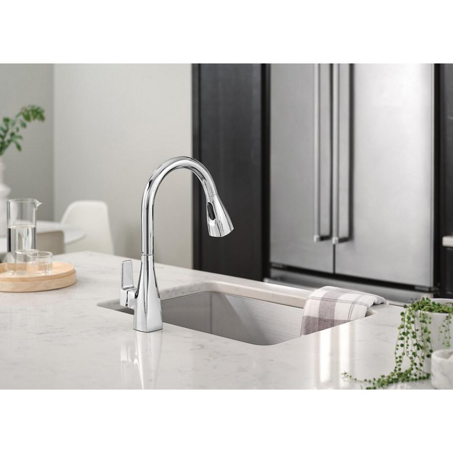 CFG™ Slate™ 76162 Kitchen Faucet, Deck, Pull-Down, Polished Chrome thumbnail 3