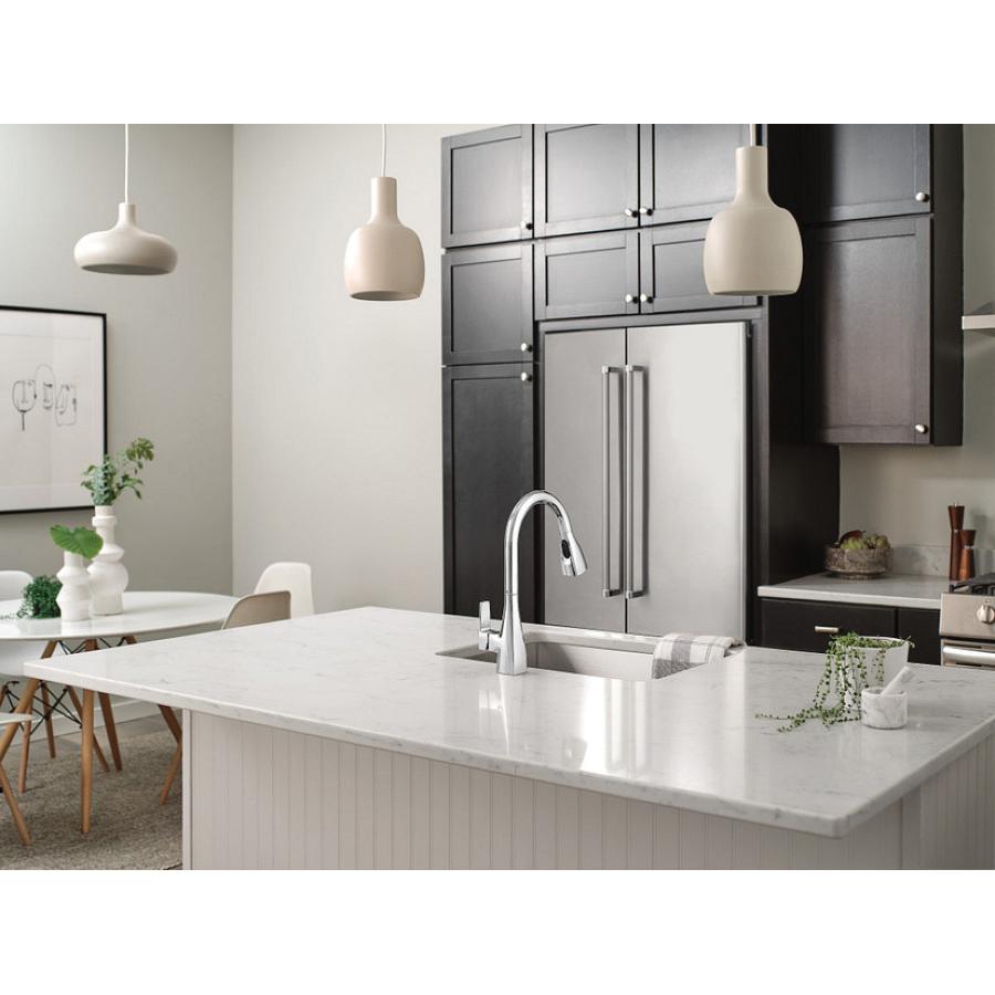CFG™ Slate™ 76162 Kitchen Faucet, Deck, Pull-Down, Polished Chrome