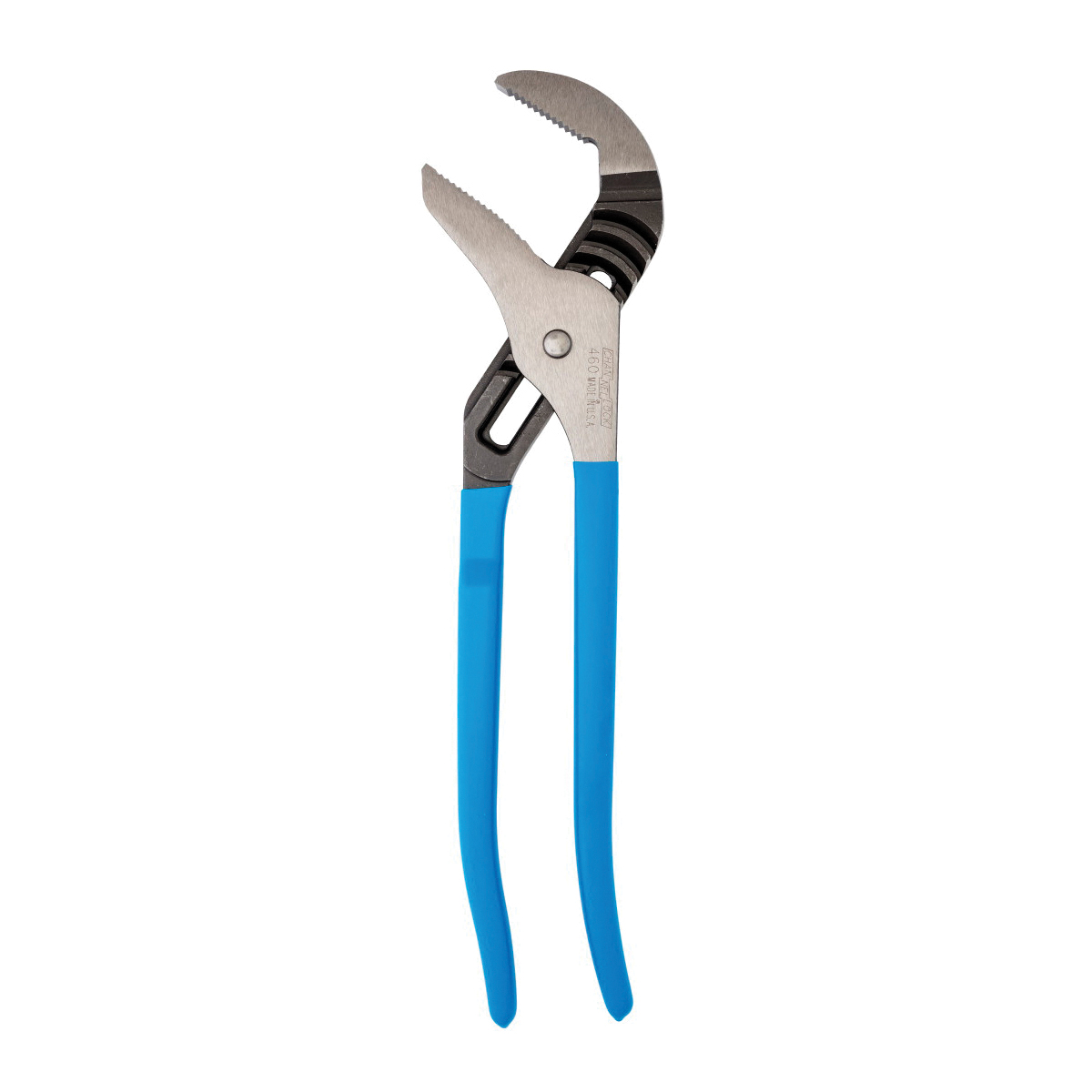 CHANNELLOCK® 460 Tongue and Groove Plier, 16-1/2 in OAL, 4-1/4 in Cutting Capacity, 0.59 in W Jaw, 2.56 in L Jaw
