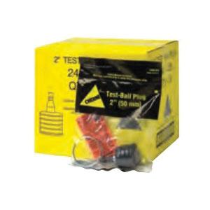 CHERNE® Test-Ball® 240048 Plug, Fits Pipe Size: 4 in, 13 psi