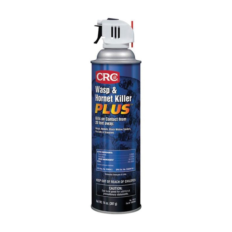 CRC® 14010 Insecticide, Liquid, Petroleum, Outdoor, 14 oz, Aerosol Can with Trigger