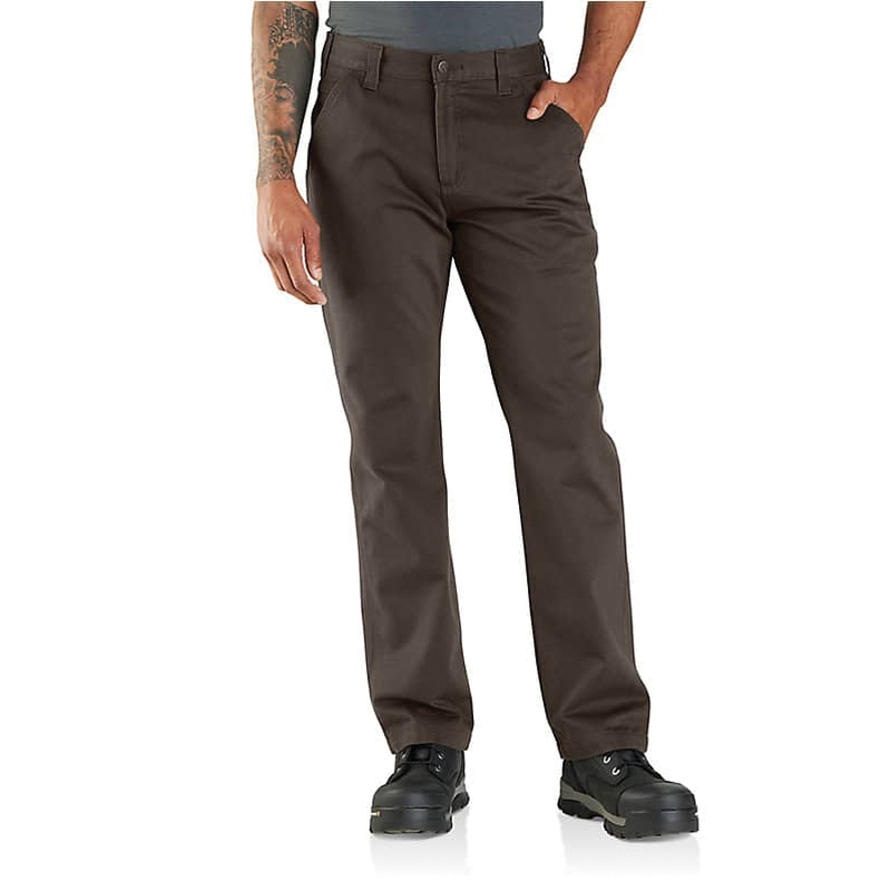 Men's Utility Pants, 44 Waist, 32 Length, Relaxed Fit, Da