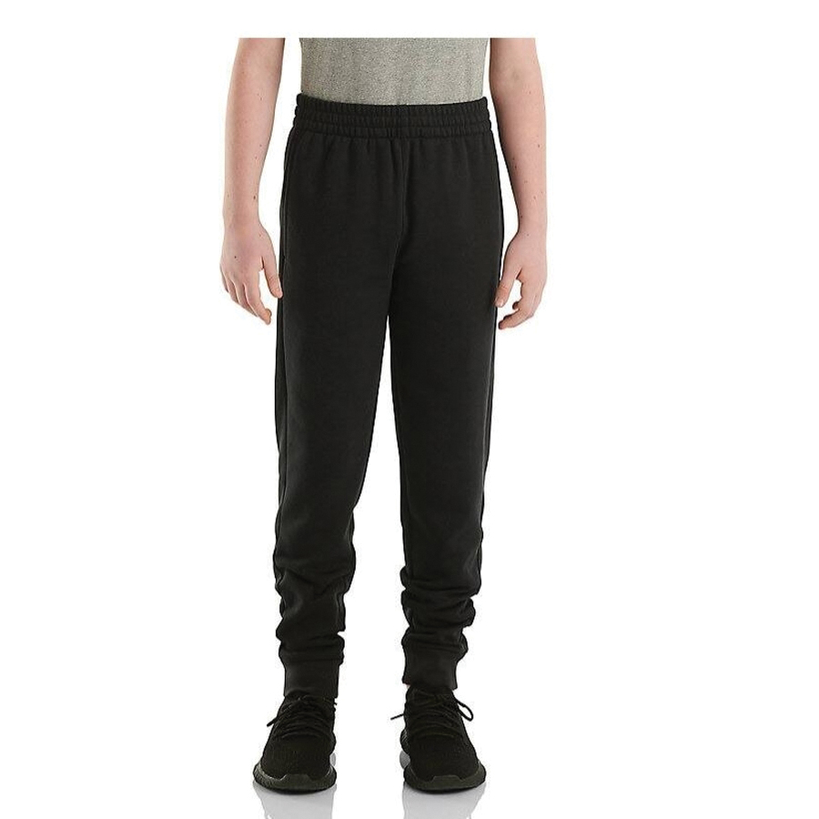 CK8429 Series Kid's Sweatpants, Boy's, S, Black, Cotton/P