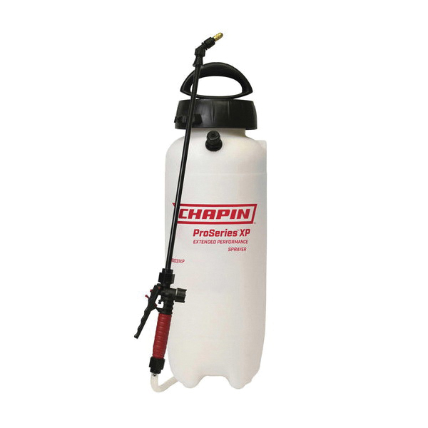 Chapin® Pro XP Series 26031XP Tank Sprayer, 3 gal Capacity, Adjustable Nozzle, 48 in L Hose, Poly Tank, Ergonomic Handle