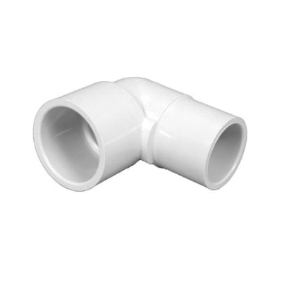 90 Deg CPVC Street Elbow, 1/2 inch x 1/2 inch, Spigot x Slip