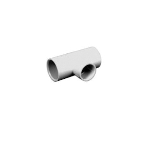 CPVC Tee, 3/4 inch x 1/2 inch x 1/2 inch, Socket x Socket x Socket