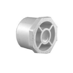 SCH 40 PVC Flush Reducer Bushing, 1-1/2 inch x 1-1/4 inch x 1-11⁄16 inch, Spigot x FIP
