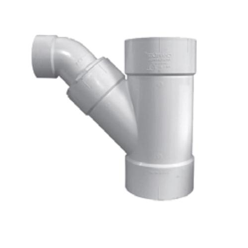 6 inch x 6 inch x 4 inch PVC DWV Combination Wye, All Hub | Buy DWV ...