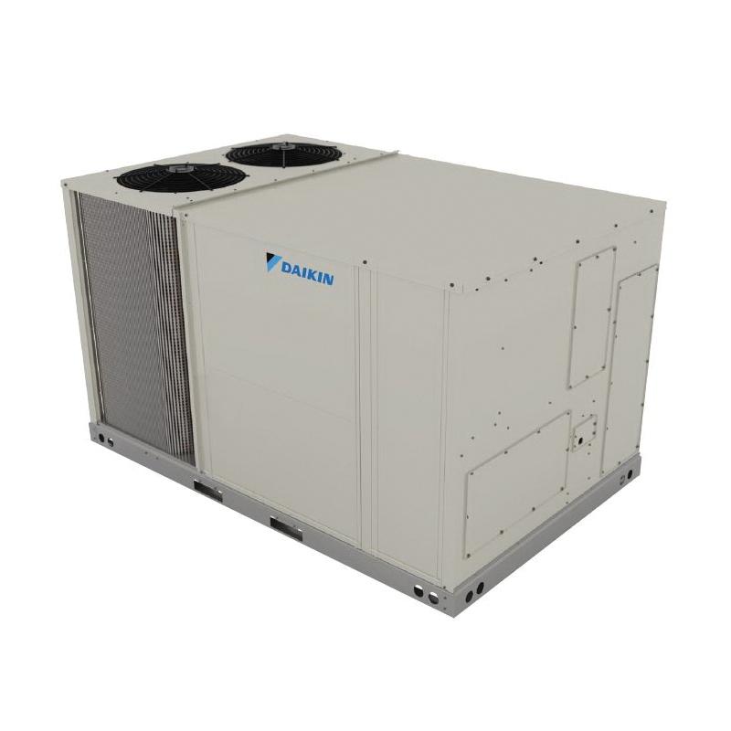 DAIKIN DBG1204VH00001S Gas/Electric Packaged Unit, 210 kBtu/hr Input, 460 V, 22.1 A, 3400 cfm, 10 ton