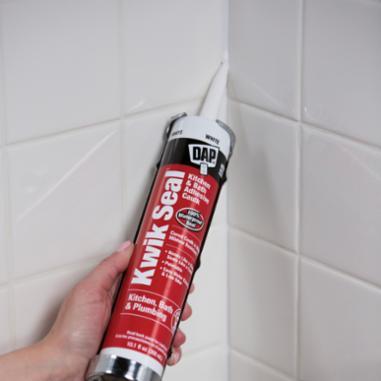 DAP® KWIK SEAL® 18013 Adhesive Caulk, Paste, Almond, Very Slight Ammonia, Latex Base, 36 hr Curing, 5.5 fl-oz, Tube thumbnail 4