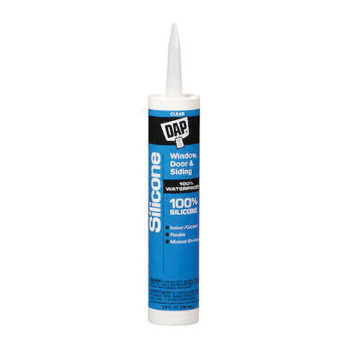 DAP&reg; 08641 Sealant, 10.1 fl-oz Tube, Paste, Clear, 0.96 at 25 deg C