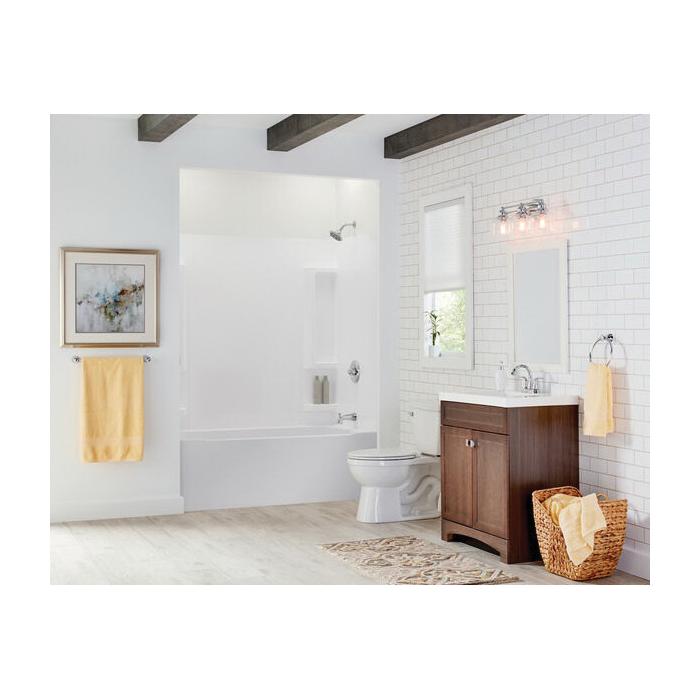 DELTA® Lahara® 2538-MPU-DST Bathroom Faucet, 2-Handle, Deck, Centerset, Pop-Up, Chrome thumbnail 2