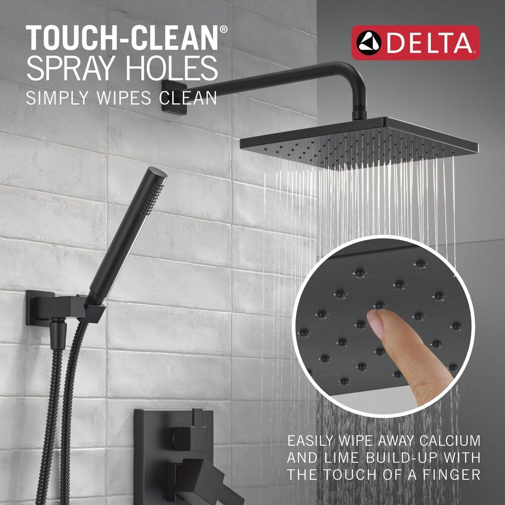 DELTA® Monitor® 14 Series Modern™ 342701-BL Shower, Matte Black, 5 gpm thumbnail 2