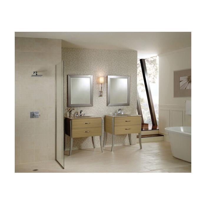 DELTA® Vero® 3553LF Bathroom Faucet, 2-Handle, Deck, Widespread, Pop-Up, Polished Chrome thumbnail 4