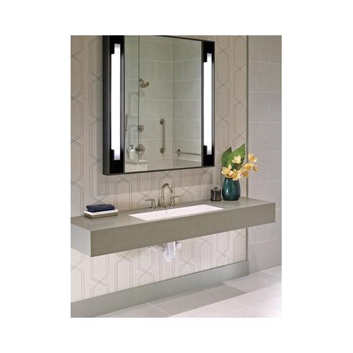 DELTA® Trinsic® 3559-MPU-DST Bathroom Faucet, 2-Handle, Deck, Widespread, Pop-Up, Chrome thumbnail 4