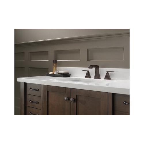 DELTA® Ashlyn® 3564-RBMPU-DST Bathroom Faucet, 2-Handle, Deck, Widespread, Pop-Up, Venetian Bronze® thumbnail 2