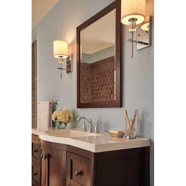 DELTA® Linden™ 3593-MPU-DST Bathroom Faucet, 2-Handle, Deck, Widespread, Pop-Up, Chrome