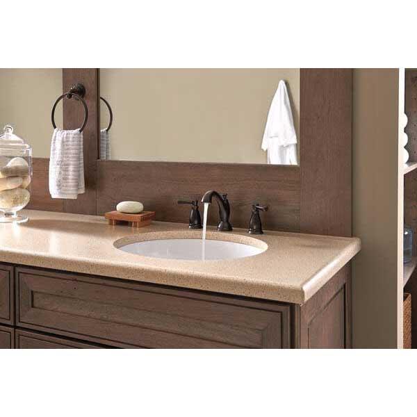 DELTA® Linden™ 3593-RBMPU-DST Bathroom Faucet, 2-Handle, Deck, Widespread, Pop-Up, Venetian Bronze®