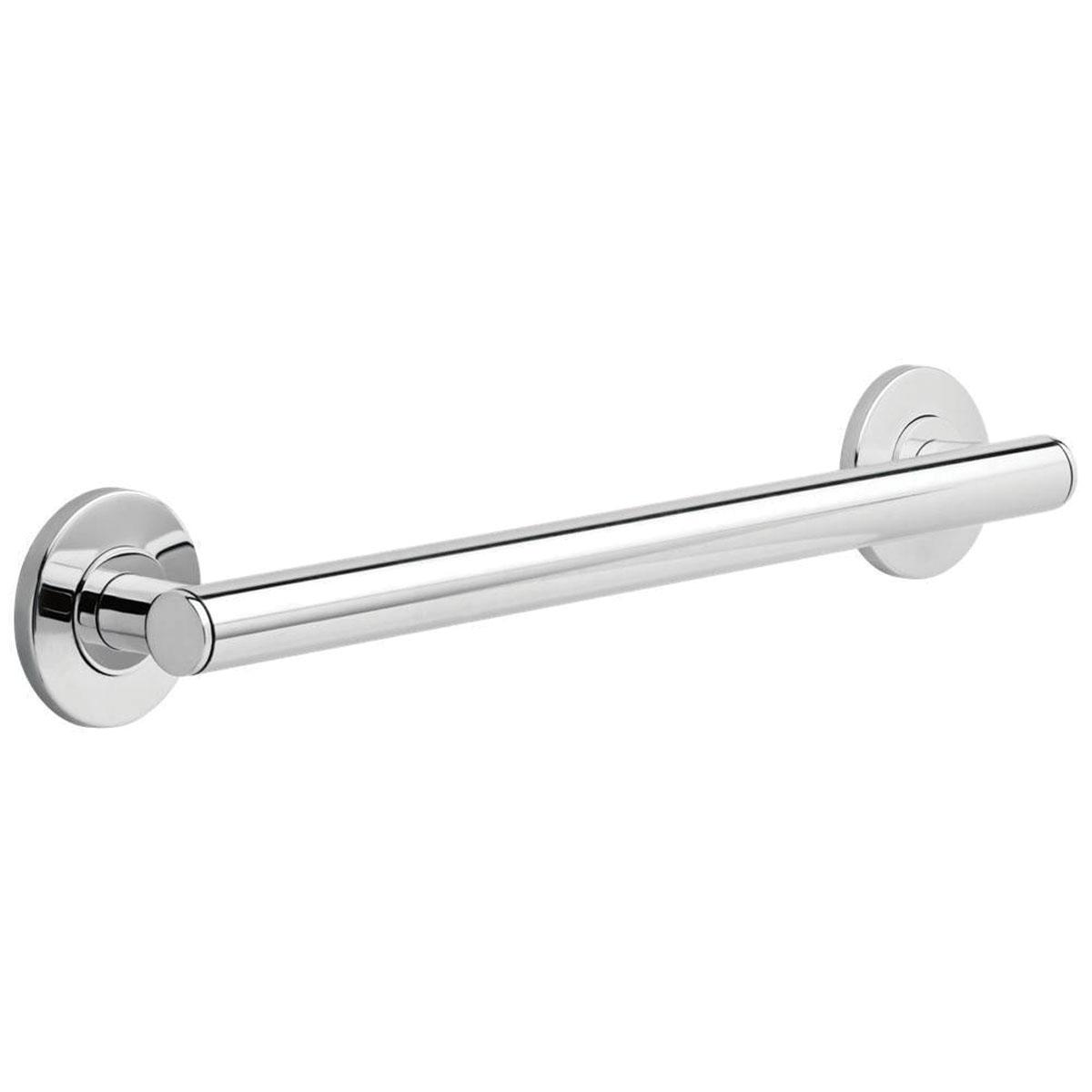 DELTA® BathSafety 41818 Decorative Grab Bar, 1-1/4 in Dia, 18 in L, Chrome thumbnail 2