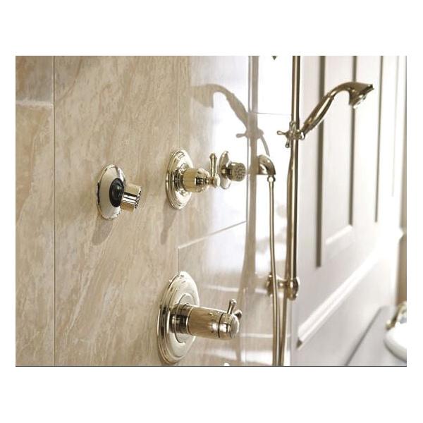DELTA® 50560-PN 90 deg Wall Elbow, 1-1/2 in L, 1/2 x 1/2 in, FNPT x Male NPSM, Brass, Polished Nickel thumbnail 3