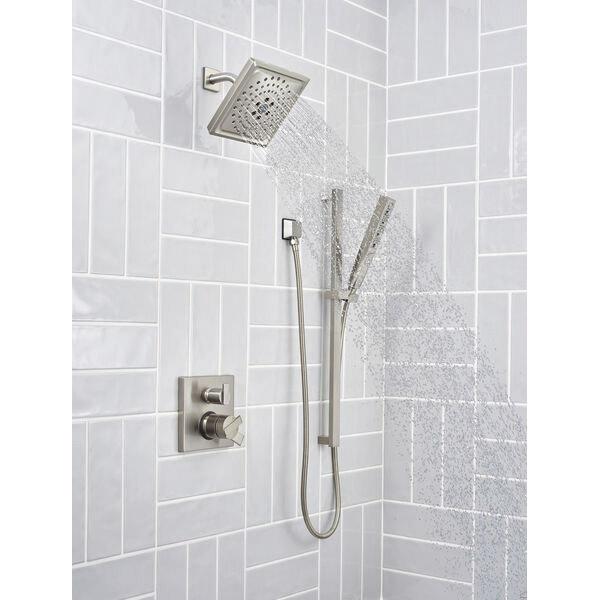 DELTA® 51140-SS Handshower, 10-1/16 in H Spray Face, 1.75 gpm, 82 in L Hose, IPS, Stainless Steel thumbnail 2
