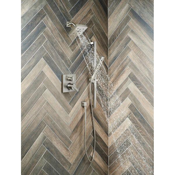 DELTA® 51140-SS Handshower, 10-1/16 in H Spray Face, 1.75 gpm, 82 in L Hose, IPS, Stainless Steel thumbnail 4