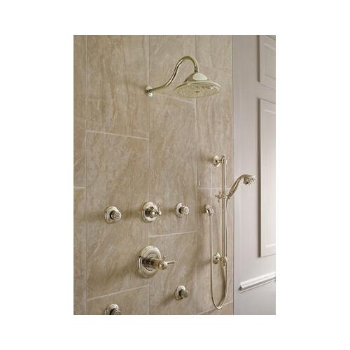 DELTA® 51308-PN Hand Shower, 1.75 gpm, 60 to 82 in L Hose, Female Thread, Polished Nickel