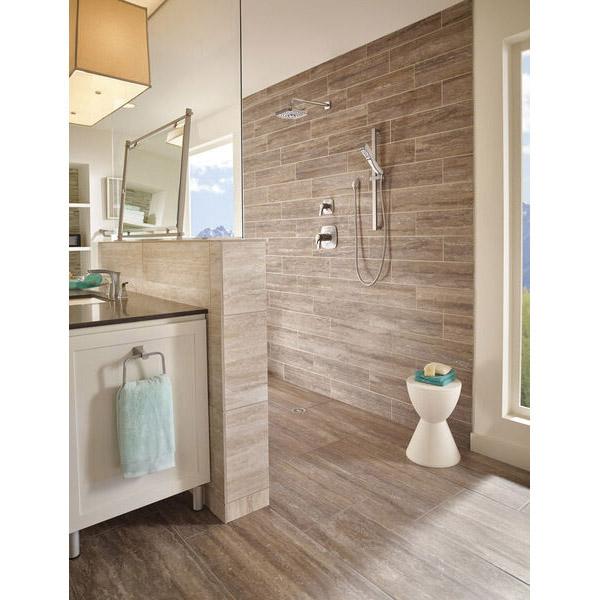 DELTA® 51552-SS Handshower, 2-7/16 in W Spray Face, Full Body, H2OKinetic®, Massage and Pause Spray, 1.75 gpm thumbnail 3