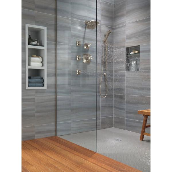 DELTA® 51552-SS Handshower, 2-7/16 in W Spray Face, Full Body, H2OKinetic®, Massage and Pause Spray, 1.75 gpm thumbnail 2