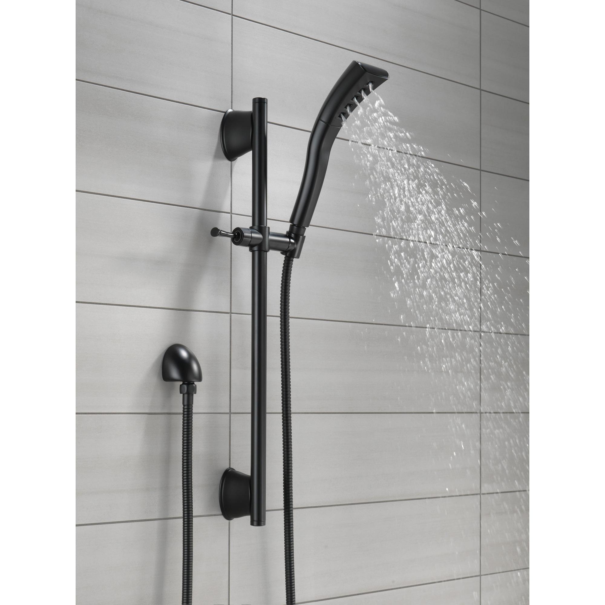 DELTA® Universal Showering 51579-BL Slide Bar Handshower, 2-5/16 in Spray Face, H2OKinetic® Spray, 1.75 gpm thumbnail 2