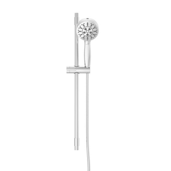 DELTA® ProClean™ 51584-PR Slide Bar Handshower With Cleaning Spray, 4-1/2 in Dia Spray Face, 1.75 gpm, 82 in L Hose thumbnail 3