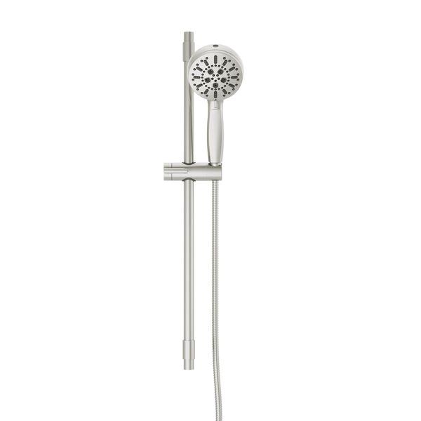DELTA® ProClean™ 51584-SS-PR Slide Bar Handshower With Cleaning Spray, 4-1/2 in Dia Spray Face, 1.75 gpm, 82 in L Hose thumbnail 4
