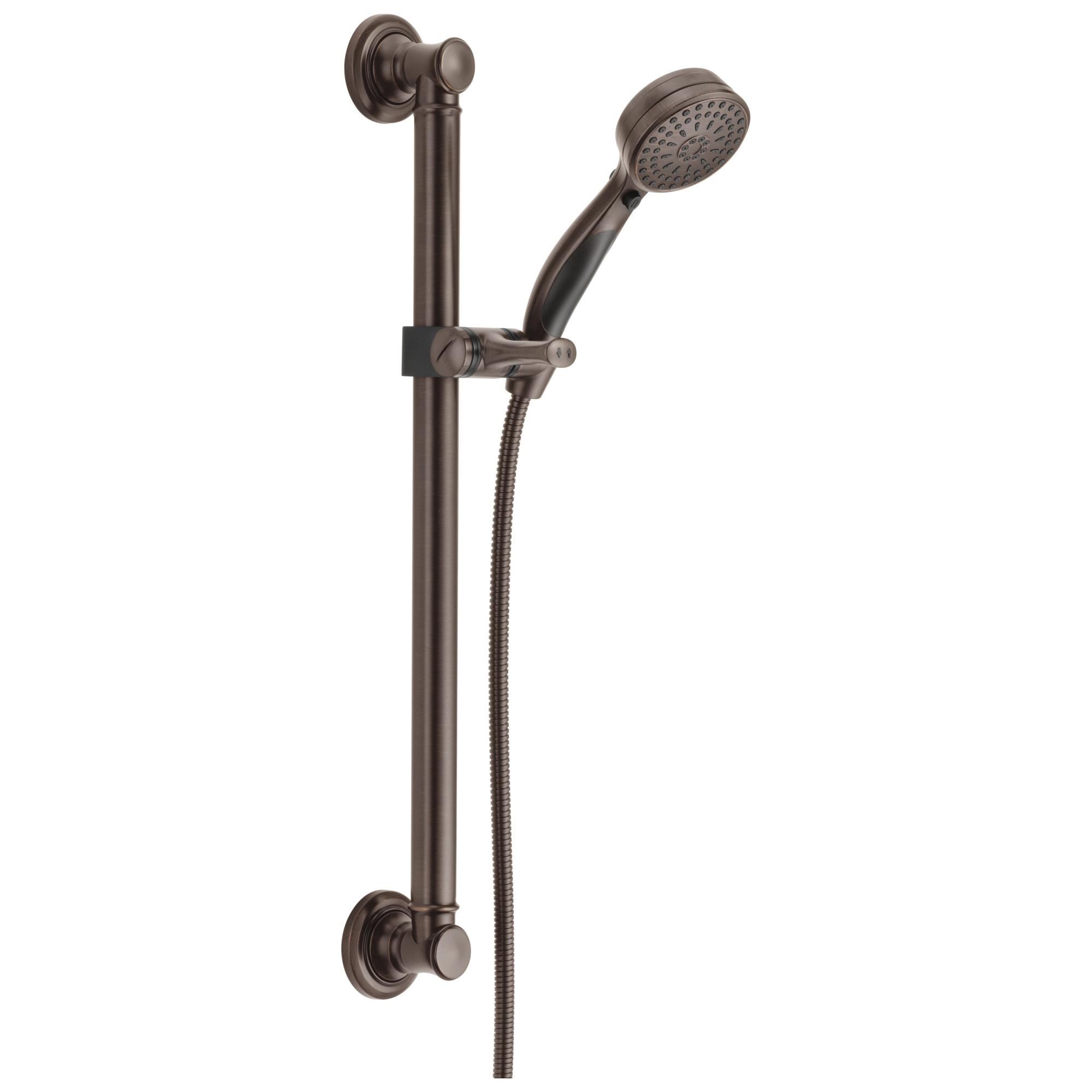 delta® Universal Showering 51900-RB Handshower, 1.75 gpm, 60 to 82 in L Hose, Venetian Bronze