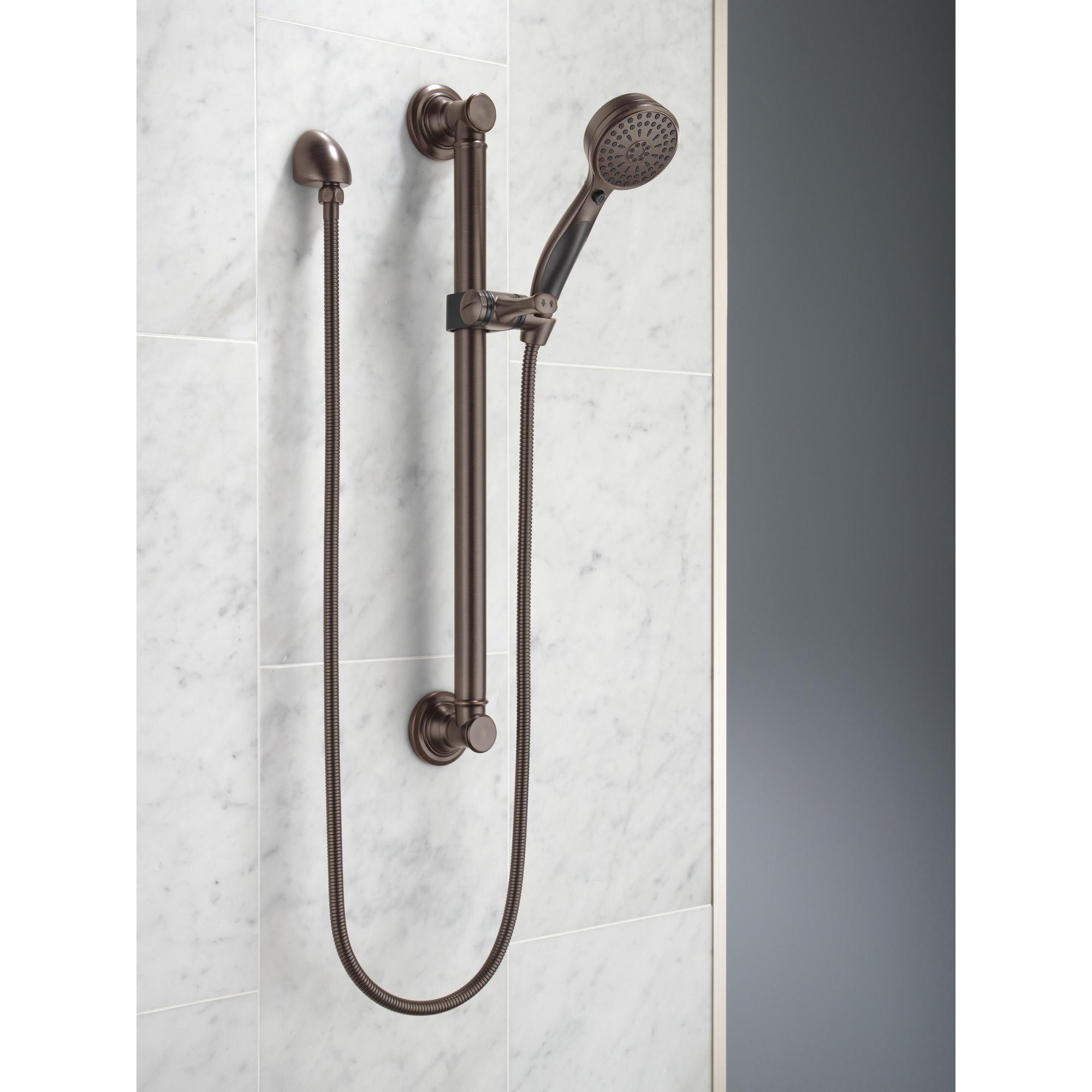 DELTA® Universal Showering 51900-RB Handshower, 1.75 gpm, 60 to 82 in L Hose, Venetian Bronze thumbnail 2