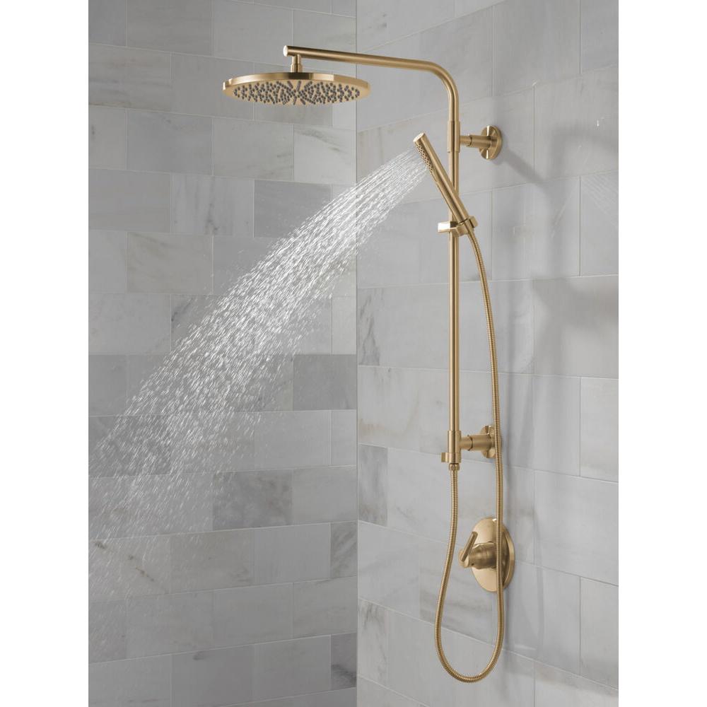 DELTA® Universal Showering 52158-CZ-PR25 Raincan Shower Head, 2.5 gpm, 1 -Spray, Ceiling, Wall Mounting thumbnail 3