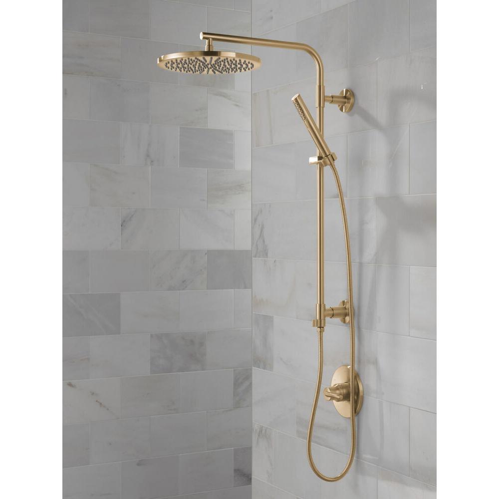 DELTA® Universal Showering 52158-CZ-PR25 Raincan Shower Head, 2.5 gpm, 1 -Spray, Ceiling, Wall Mounting thumbnail 4