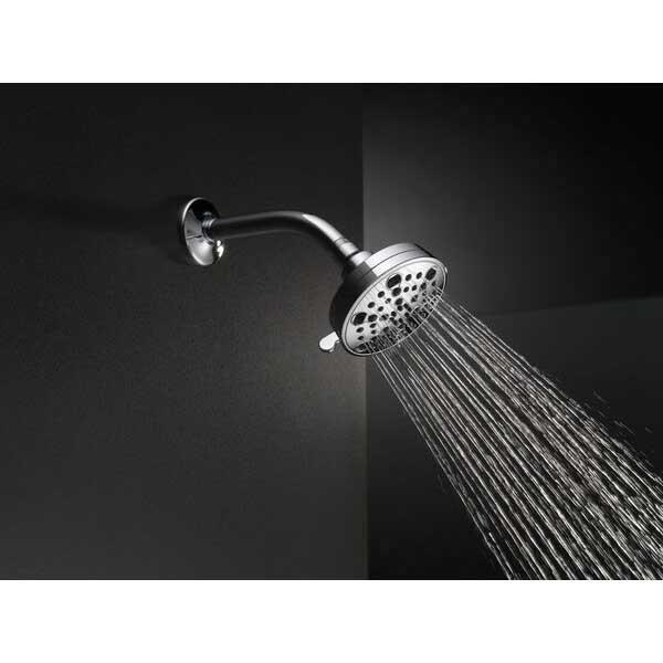 DELTA® Universal Showering 52638-PN20-PK Showerhead, 2 gpm, 5 -Spray, Wall Mounting, 4-3/16 in Head, Polished Nickel thumbnail 3
